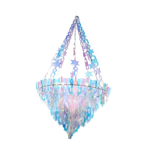 ibasenice Lampadario Da Soffitto Per Feste Con Decorazione Al Neon Da 14 Pollici Accessorio Per La Decorazione Della Casa