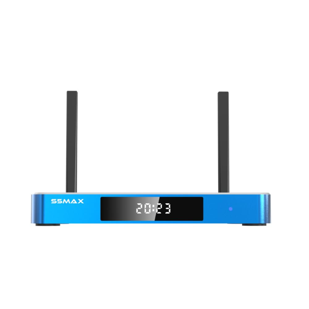 New Technology S5 Max Voice Remote, Keyboard Remote, 6K HDMI Cable and 8K HDMI Cable