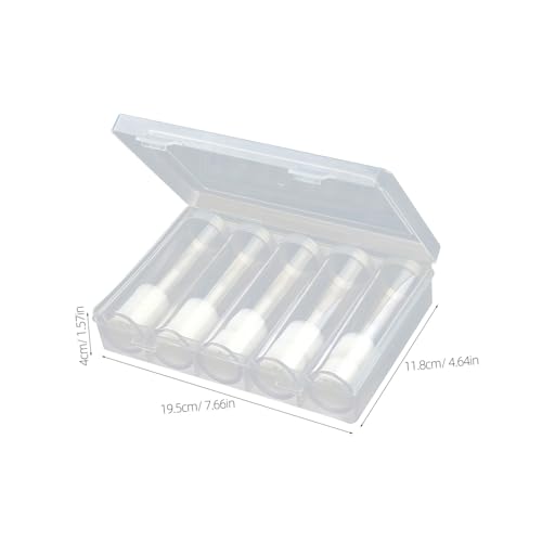 Set de 6 Tubos Transparentes para Monedas con Caja miniatura 2