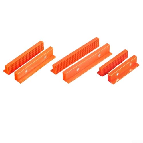 1 paire de pinces et étaux, 1 paire de coussinets d'étau en nylon pour menuiserie, protection anti-pincement avec fixation magnétique, couvercle à mâchoires plates fiables pour une utilisation en