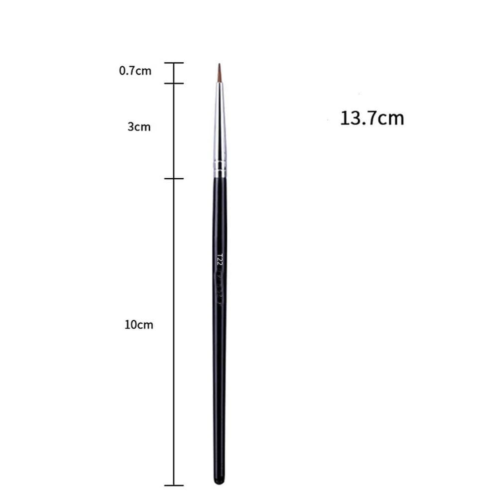 ZBDP - 5/10/20/50 pennelli per contorno sopracciglia, pennello professionale super sottile angolato per contorno occhi, strumenti per il trucco