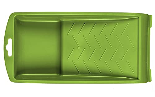 Lackier Set: 20 x Schaumstoff Lackrolle 5 cm superfein gerade | 2 x Lackierwanne | 1 x Farbroller-Steckbügel | Lackierwalze Schaum Lackierrolle Schaumwalze | Farbroller klein Malerset streichen