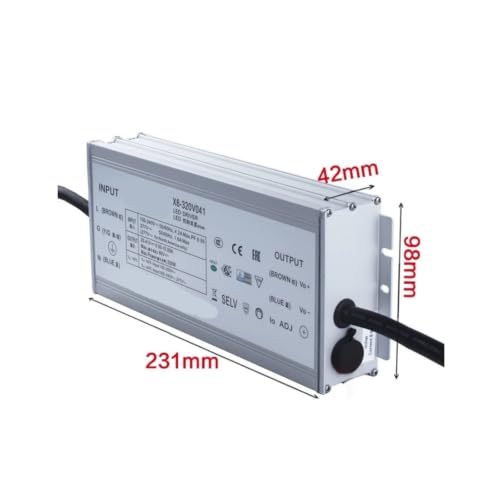 Controlador LED X6-320V041 320W de alta estabilidad con corriente constante 2