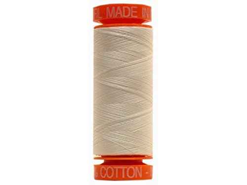Aurifil Hilo Algodón Mako 50wt 200m Blanco Natural miniatura 1