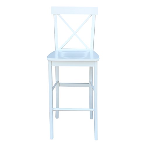 International Concepts X Back Stool Barstool #TOP1