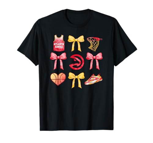 NBA Atlanta Hawks Bow Grid T-Shirt
