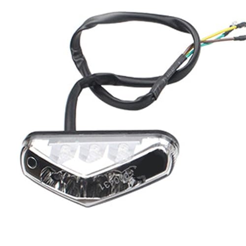 Feux arrière de plaque 12V moto tout-terrain pour remplacer un phare cassé
