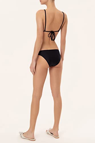 Solid Bikini With Straps And Side Ties3