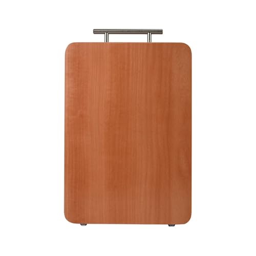 Tabla de cortar de madera de 40 cm con mango portátil para cocina 2