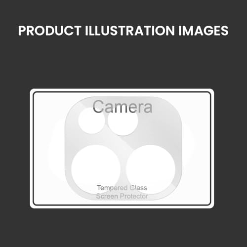 Image of ArmourPro Premium Camera Lens Protection Compatible with Oppo Reno 15 Pro (6.32 Inches) With Edge To Edge Protector Coverage | Transparent, Pack of 1