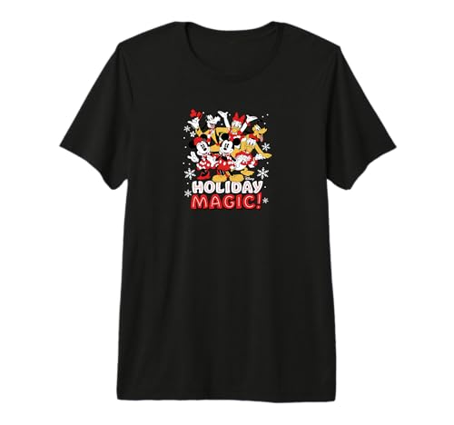 T-shirt Disney Mickey Minnie Donald idée cadeau idéale pour Noël anniversaire et fêtes de fin d'année