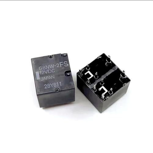 Relé electromecánico G8NW-2FS de 10 pines y 12V para circuito impreso