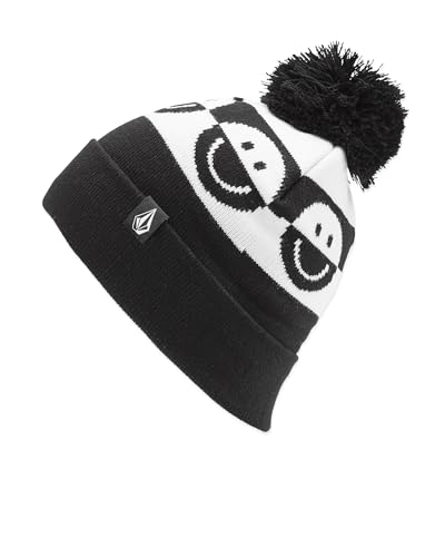 Volcom Girls' Camoblast Rollover Pom Beanie