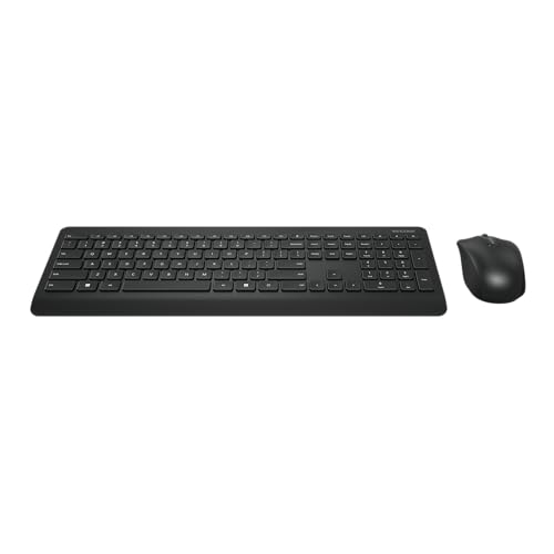 Incase Wireless Desktop 900 Keyboard and Mouse Combo - Designed by Microsoft – Quiet Touch Keys, Ambidextrous Design, Customizable Hotkeys, Two Year Battery Life – Black by Incase - Image 3