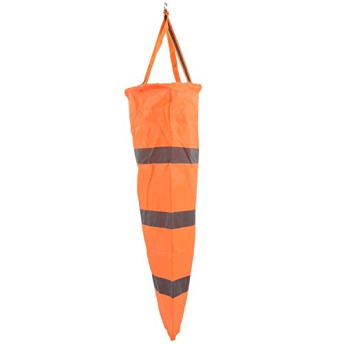Moligh doll 80cm Aviation Windsock Rip-stop Wind Measurement Sock Bag + Reflective Belt
