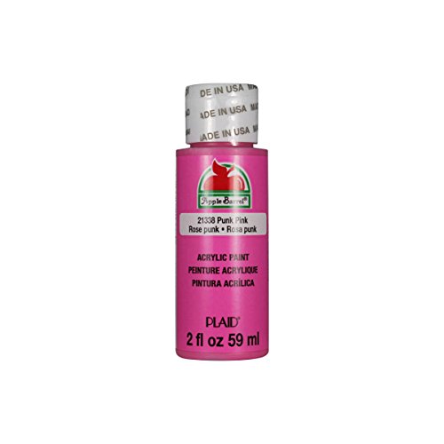 Image of Apple Barrel Acrylic Paint in Assorted Colors (2 oz), 21338, Punk Pink