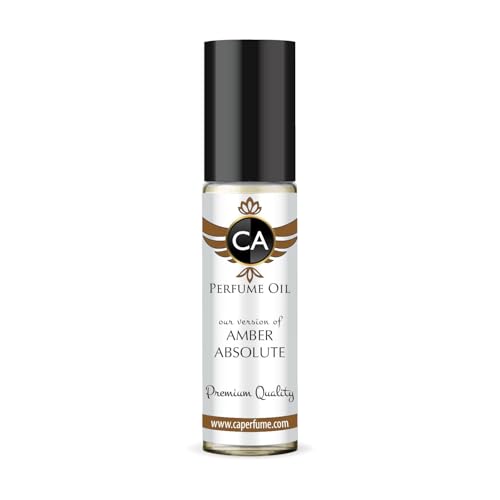 CA Perfume Impression of Amber Absolute for Women Fragrance Oil Amber Scent Long Lasting Perfumes for Women Travel Size TSA Ready Mini Parfum Body Oil Roll-on 0.33 Fl Oz 10ml