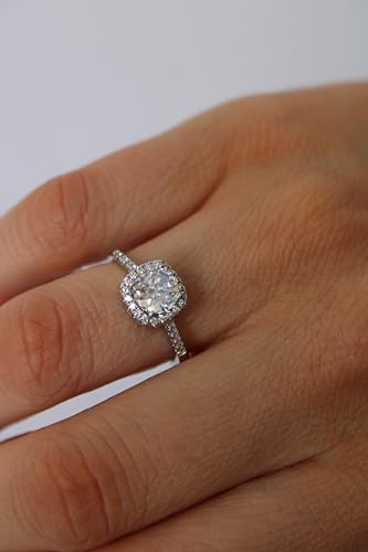 Statement Ring, 3 Carat, Chunky CZ Engagement Ring, Adjustable Sizes 5-82