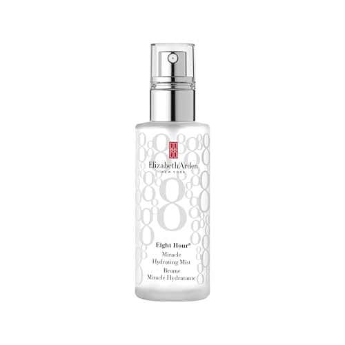 Elizabeth Arden - Eight Hour, Bruma Milagrosa Hidratante, con Vaporizador, Refresca y Revitaliza la Piel del Rostro, Aporta Hidratación, Suavidad y Frescura, Apto para Todo Tipo de Pieles - 100 ml