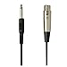 Shure C15AHZ 15-Feet Cable with 1/4-Inch Phone Plug on Equipment End