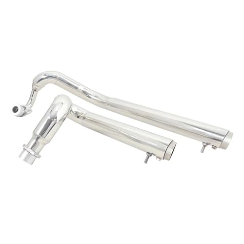 Tubo de enlace para Yamaha XVS650 que optimiza el flujo de gases de escape