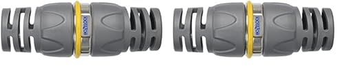 Hozelock 1/2, 21mm Pro Metal Hose Connector (Pack of 2)