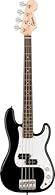 SQUIER SPLIT SINGLE-COIL PICKUP: For fat, punchy tone, this instrument features a split single-coil pickup. THIN AND LIGHTWEIGHT BODY: This model features a thin body, which reduces weight and increases comfort. Short-scale neck: Perfect for beginner...