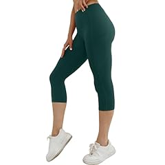Capris Dark Green
