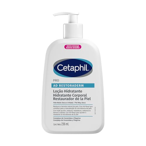 CETAPHIL PRO AD Restoraderm Limpiador 1 pz 236 ml Restaura, Restablece y Refuerza la Barrera Cutánea Recomendada por Dermatólogos para Piel Sensible