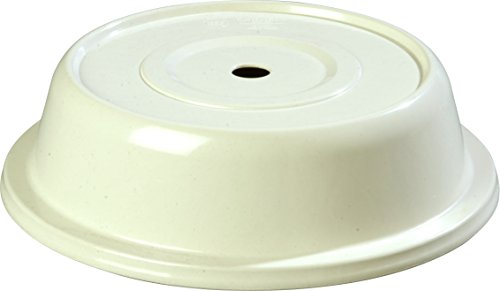 Carlisle 91085202 Polyglass Plate Cover, 11.5" Diameter, Bone