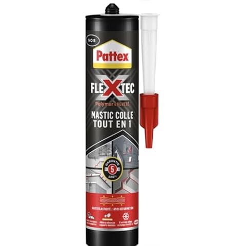 Pattex Colle Mastic Flextec Noir Cover