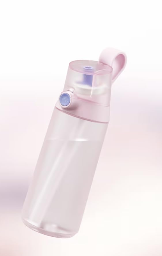 Gourdes air up mini au bureau ou en balade avec 3 pods pink 600ml