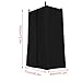 Asixxsix Boat Privacy Curtain, Heavy Duty Sun Proof Oxford Cloth Hanging Changing Room with Storage Bag, Water Proof Pontoon Tent, for Pontoon Boats Yachts Outdoor Camping Beach