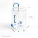 Framendino, 8 Pack Plastic Mini Suitcase Tiny Travel Jewelry Candy Box for Home Wedding Decoration (2.9
