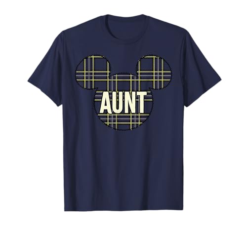 T-shirt Mickey Tante Disney de Noël : le haut confortable pour les fêtes en famille