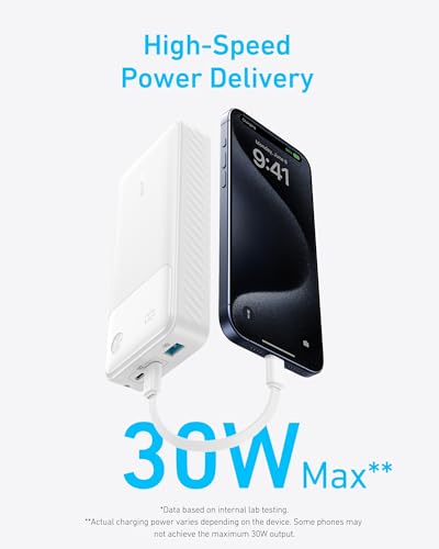 Image of Anker Power Bank (20K, 30W) B2B - UN (Excluded CN, Europe) White Iteration 1