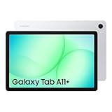 Samsung Galaxy Tab A11+, Android Tablet, AI Features, Sleek and Modern Design, 11 Inch 90Hz Display, 128GB Storage, 6GB Memory, With Dolby Quad Speakers, Silver, 3 Year Extended Warranty (UK Version)