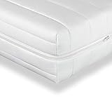 Die Matratze wird gerollt geliefert und kann 2h nach dem Auspacken verwendet werden