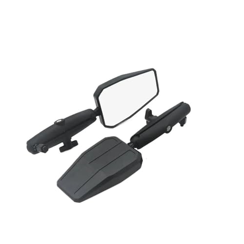 Espejos retrovisores motocicleta anticaídas y plegables con espejo giratorio 360 universal