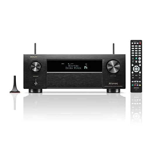 Receiver Denon AVR-X4800H Dolby Atmos, DTS: X e IMAX 9.4CH (120v)