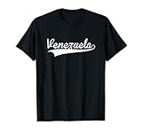 VENEZUELA Country Name Baseball Softball Styled T-Shirt