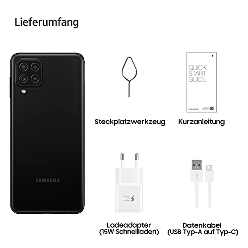 Samsung-Galaxy-A22-Smartphone-ohne-Vertrag-64-Zoll-64-GB-Android-Handy-Mobile-Black