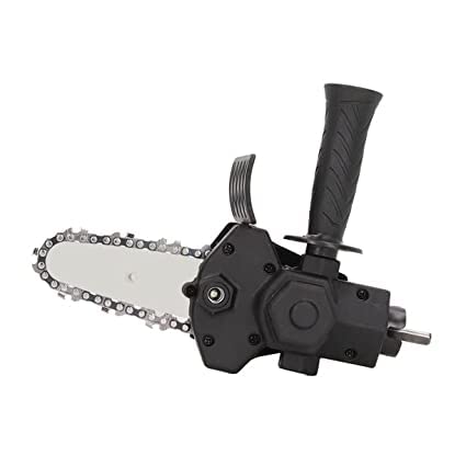 VENEKETY 4 Inch Electric Drill Modified to Electric Chainsaw Tool Attachment Electric Chainsaws Accessory Practical Modification Tool Set Woodworking Cutting Tool and Pruning