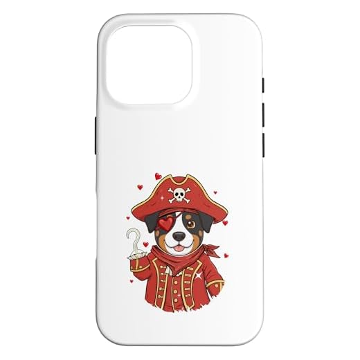 Appenzeller Sennenhund As Pirate Valentine's Day Owner Kids Case for iPhone 16 Pro