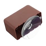 Toddmomy Abnehmbare Kinderlaufstall Verbinder mit Saugnapf Basis Kompatible Spielzaun Stabilisatoren Einfache Montage ohne Bohren Sicherer Schutz für Laufgitter und Zaunfixierung Braun