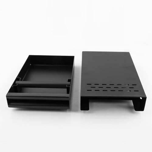 Contenedor rectangular de acero inoxidable para residuos de cafe en cocinas pequeñas 7
