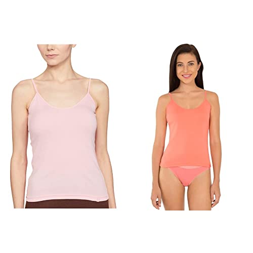 Image of Jockey Women's Cotton Regular Fit Spaghetti Top