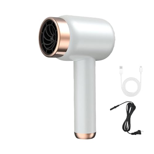 Cordless Hair Dryer for Women with Battery, Rechargeable Blow Dryer, Rechargeable Hair Dryer with...