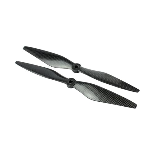 Hélice en carbone 1038 améliorant l'efficacité aérodynamique pour propulsion drone 10" 3K