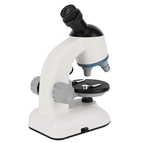 Microscope blanc cadeau enfant pour initiation aux sciences de 40X à 1200X LED - 3